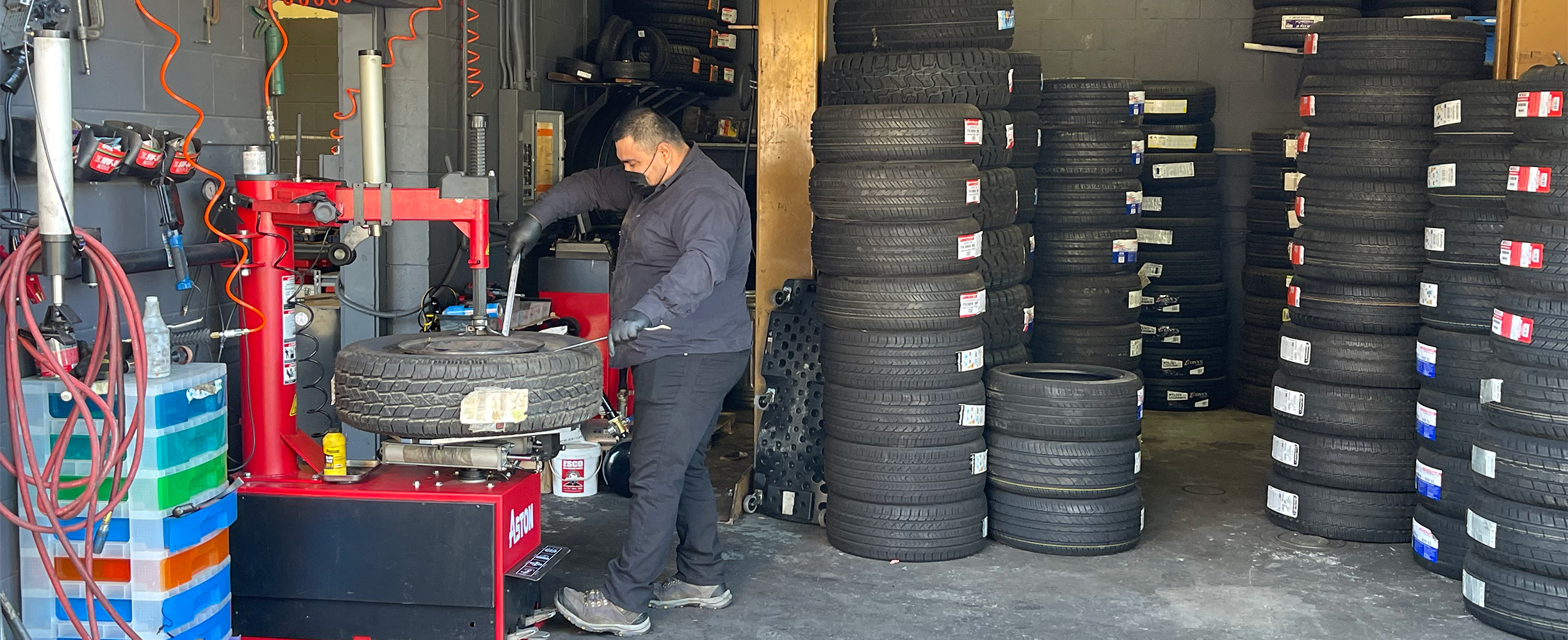 Full tire services in Sunnyvale.